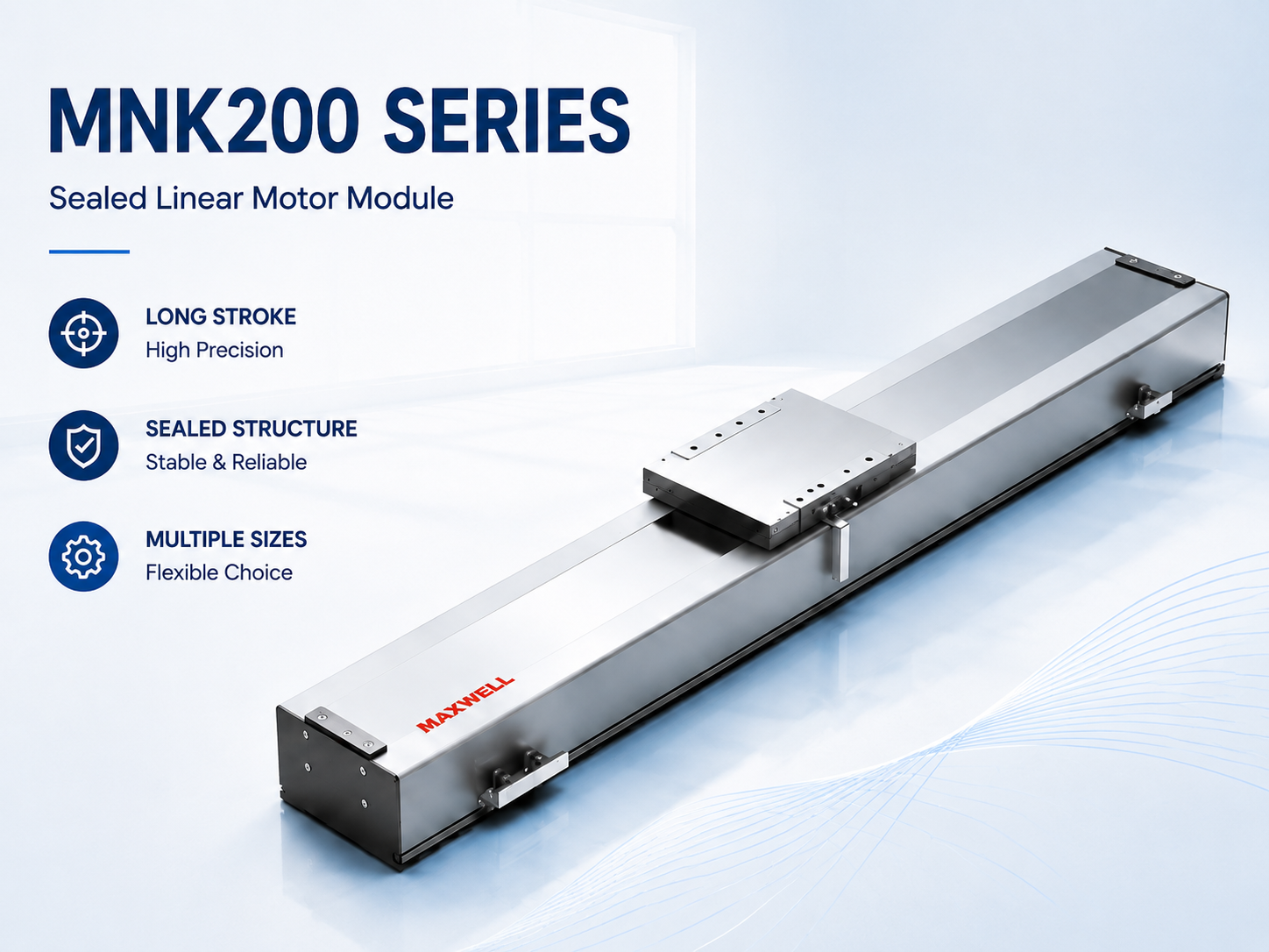 SAHO MNK Series linear motor module