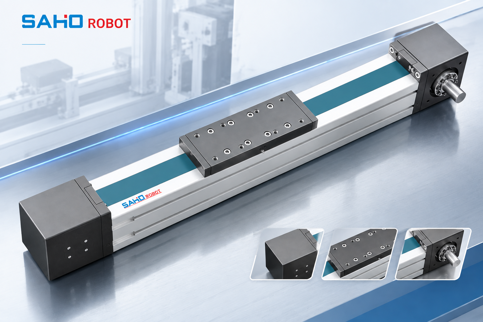 SAHO belt-driven linear actuator product image
